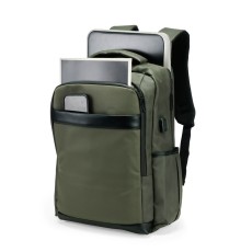 Mochila Couro Sintético USB 26L